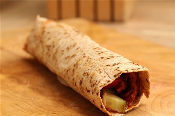 Mexicanske wraps med kylling