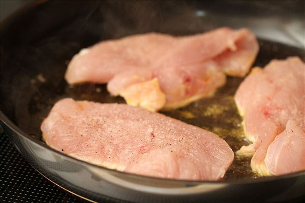 Kalkunfilet med pastasalat