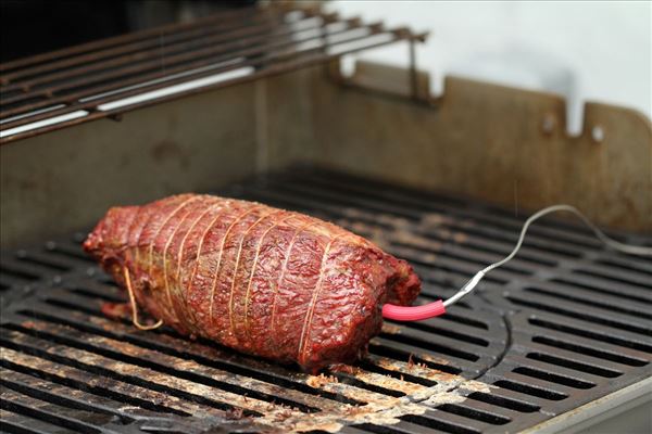 Roastbeef med kartofler og bearnaisesauce