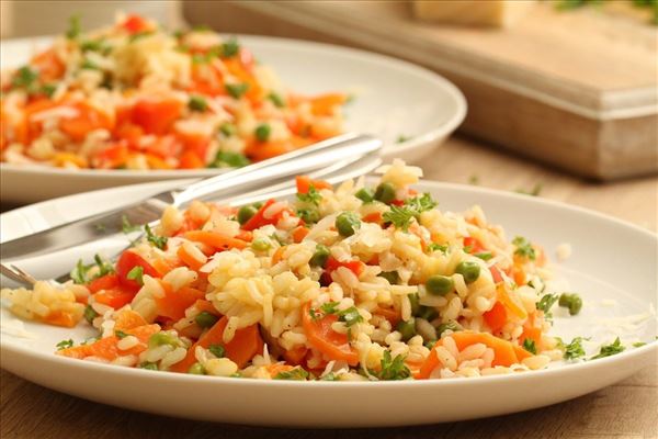 Risotto med grønsager