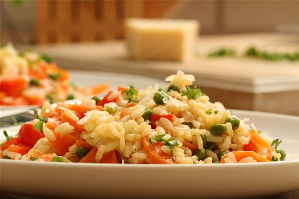 Risotto med grønsager