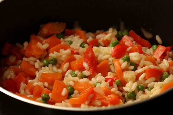 Risotto med grønsager