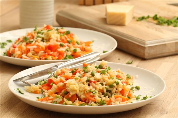 Risotto med grønsager