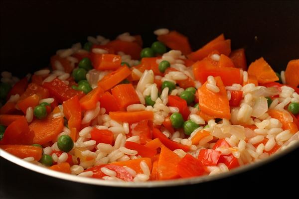 Risotto med grønsager