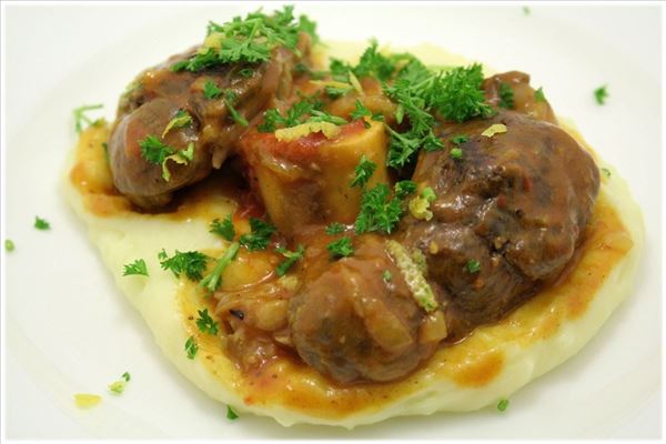 Osso buco med kartoffelmos