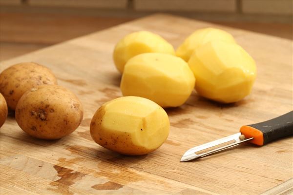 Bøf stroganoff med kartoffelmos