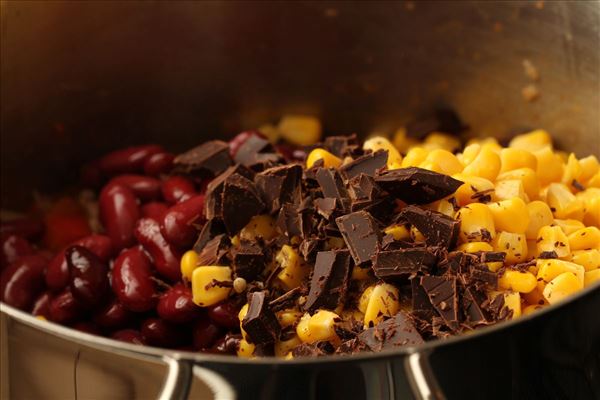 Chili con carne med chokolade