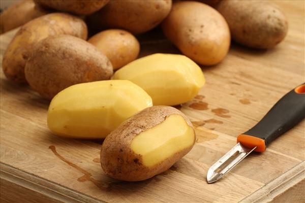 Hasselbagte kartofler
