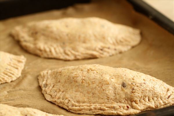 Pirogger med oksekød og bønner