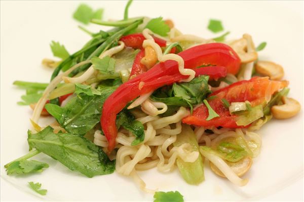 Thai nudelsalat