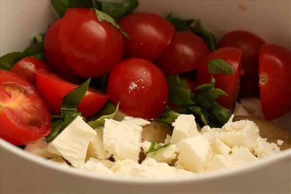 Feta kartoffelsalat