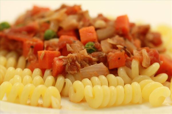Tungryde med pasta