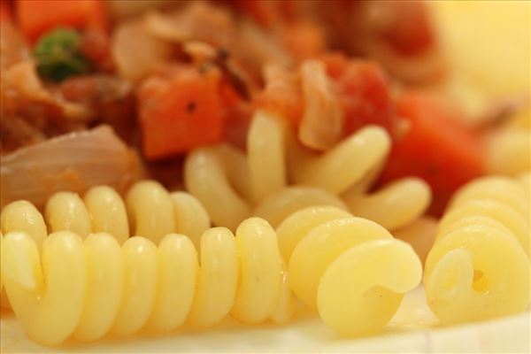 Tungryde med pasta
