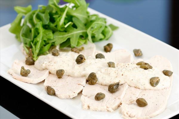 Vitello tonnato – eller rettere kalkun tonnato