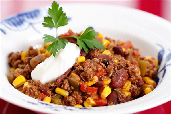 Chili con carne med øl