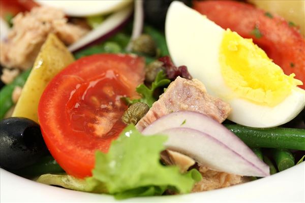 Salat nicoise med tun