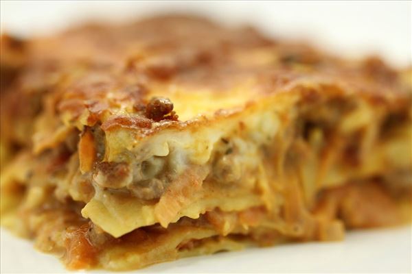 Rodfrugt lasagne