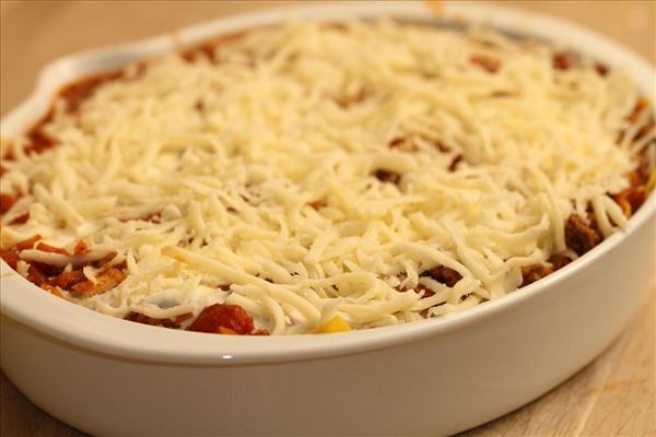 Rodfrugt lasagne