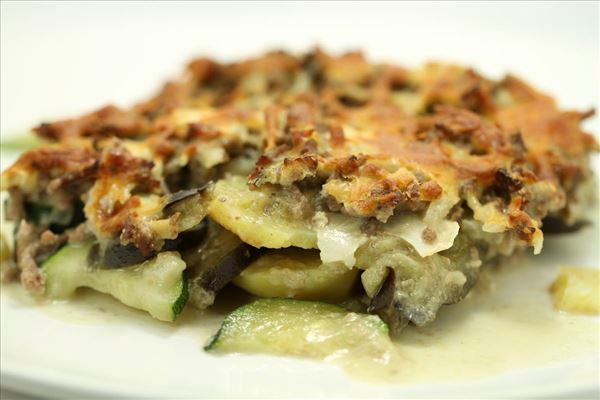 Gorgonzola moussaka