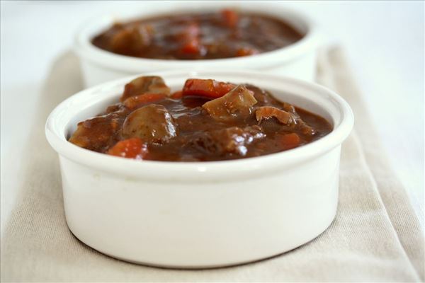 Beef and Guinness pie