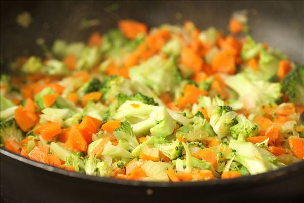 Margits vegetarlasagne med bulgur og gulerødder