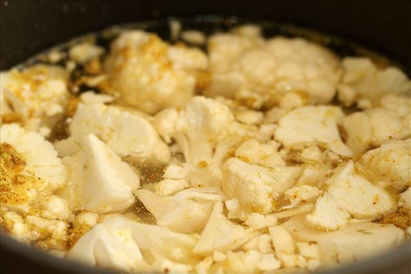 Blomkålssuppe med parmesan