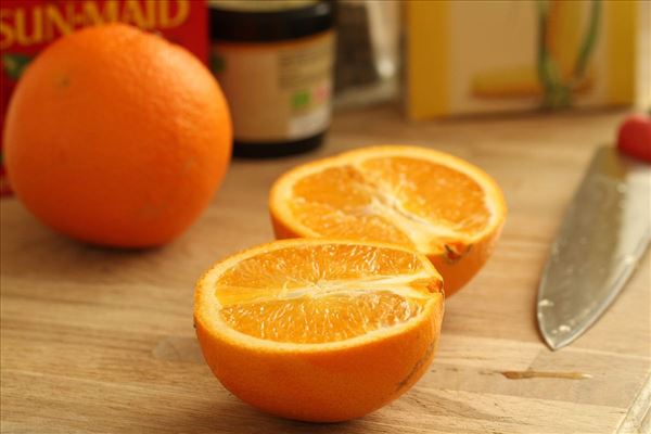 Appelsinstegt kalkun med persilleris