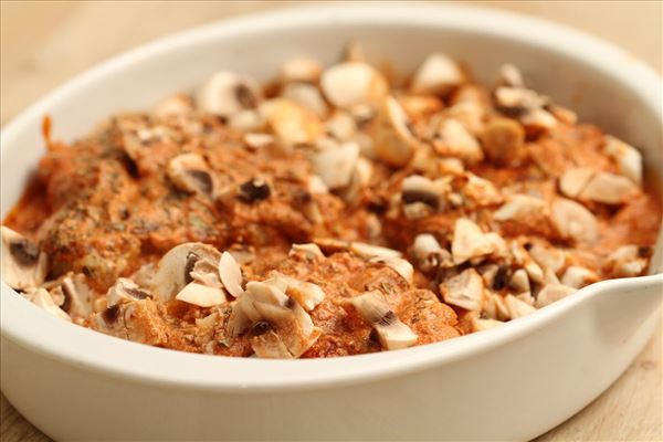 Paprika koteletter med brune ris