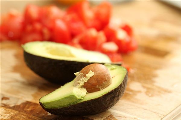 Avocado-tomatsalat