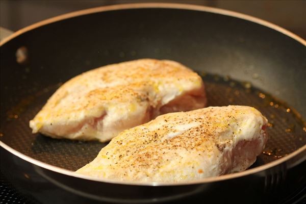 Kyllingefilet i ovnen DDV Frokost