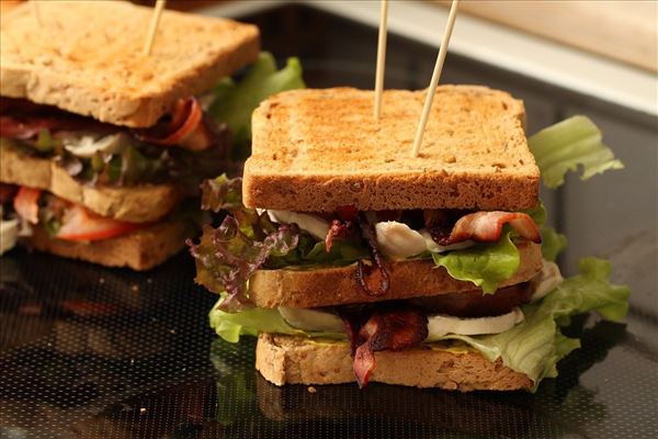 Simpel club sandwich