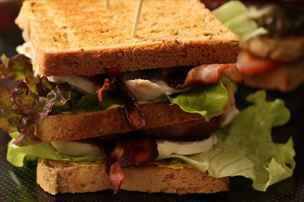 Simpel club sandwich