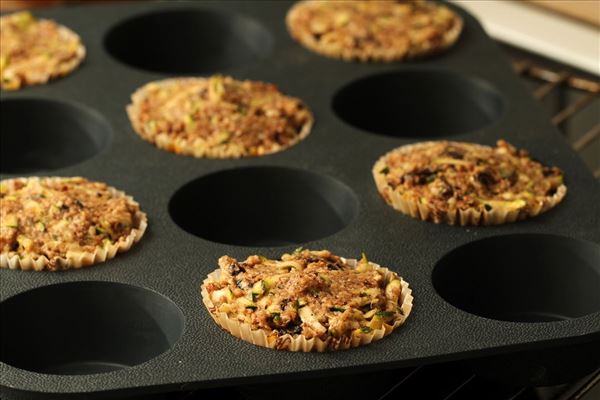 Sunde squashmuffins med svesker