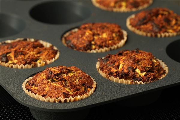 Sunde squashmuffins med svesker