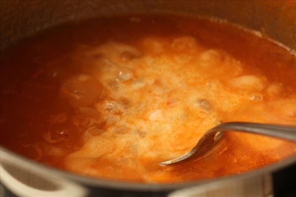 Tomatsuppe med pasta