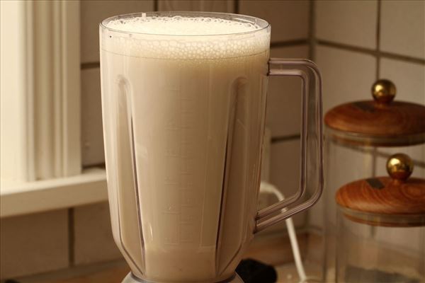 Banan milkshake med vanilleis