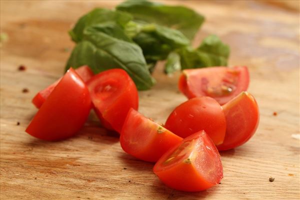 Pastapande med kylling og soltørrede tomater