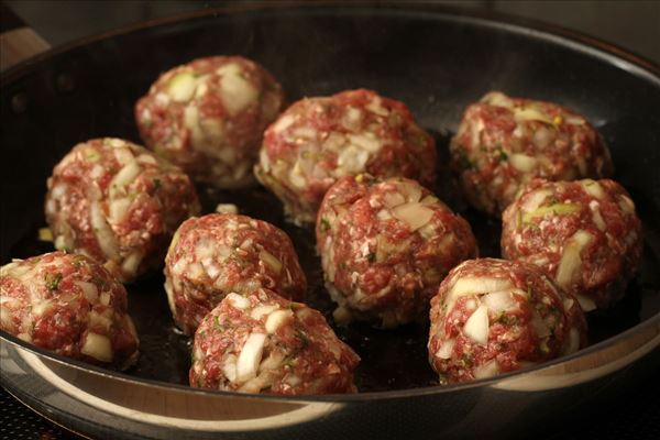 Afrikanske dild frikadeller 